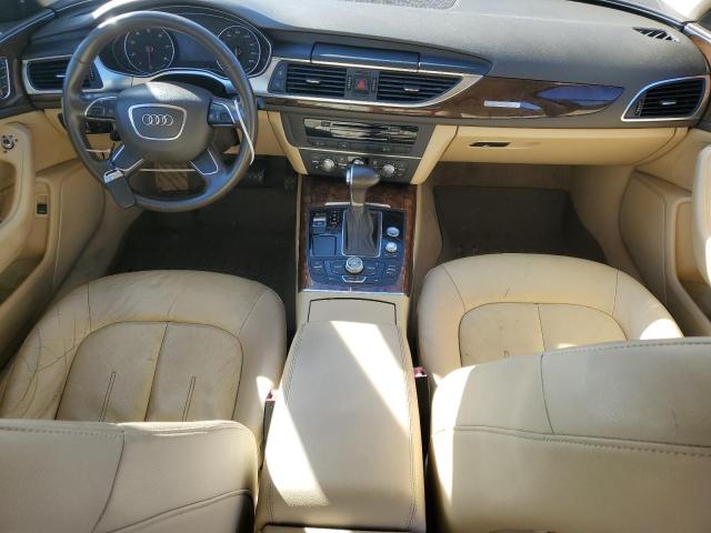 WAUGGAFC4DN054649 - 2013 AUDI A6 PREMIUM PLUS Ақ фото 8