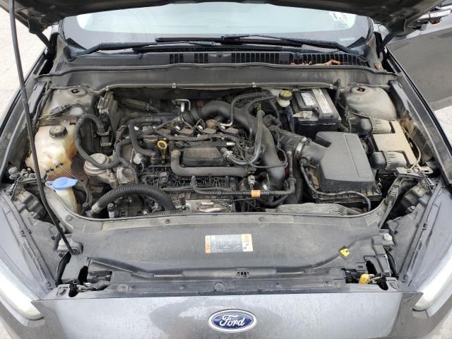 1FA6P0HD6G5109790 - 2016 FORD FUSION SE GRAY photo 11