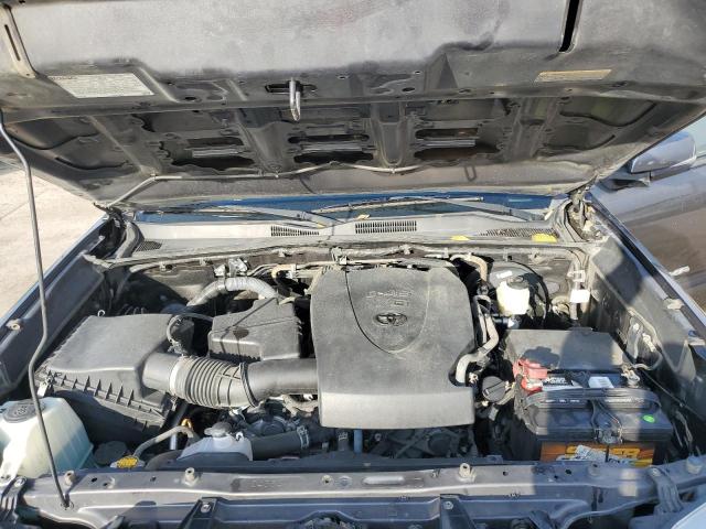3TMBZ5DNXHM006866 - 2017 TOYOTA TACOMA DOUBLE CAB GRAY photo 11