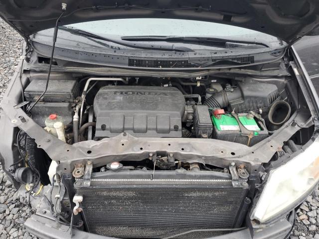 5FNRL5H69DB085352 - 2013 HONDA ODYSSEY EXL GRAY photo 12