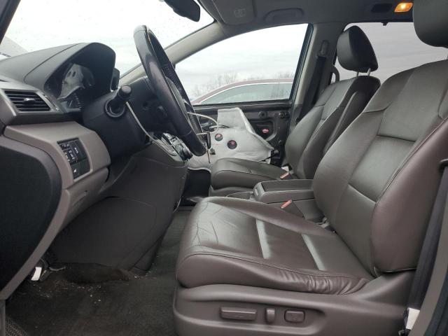 5FNRL5H69DB085352 - 2013 HONDA ODYSSEY EXL GRAY photo 7