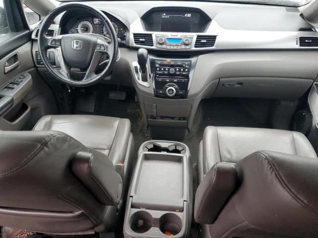 5FNRL5H69DB085352 - 2013 HONDA ODYSSEY EXL GRAY photo 8