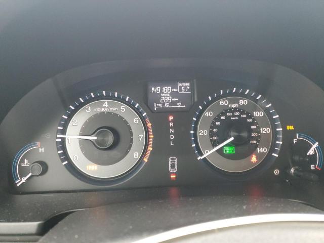 5FNRL5H69DB085352 - 2013 HONDA ODYSSEY EXL GRAY photo 9