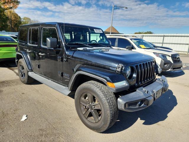1C4HJXEN6LW111845 - 2020 JEEP WRANGLER U SAHARA Schwarz Foto 4