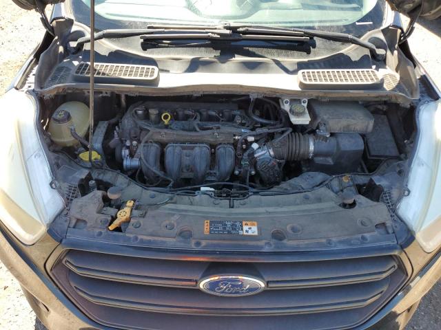 1FMCU0F79HUE37016 - 2017 FORD ESCAPE S შავი ფოტო 11