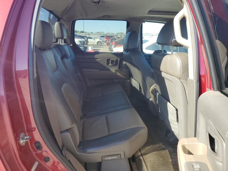 2HJYK16556H524377 - 2006 HONDA RIDGELINE RTL წითელი ფოტო 10