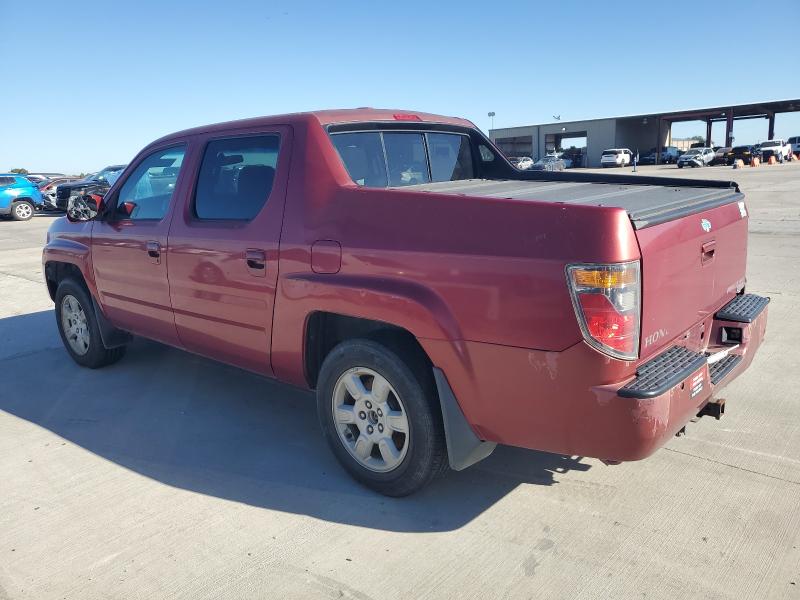 2HJYK16556H524377 - 2006 HONDA RIDGELINE RTL წითელი ფოტო 2