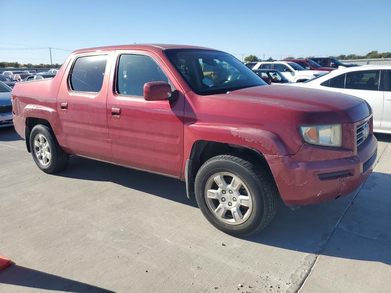 2HJYK16556H524377 - 2006 HONDA RIDGELINE RTL წითელი ფოტო 4