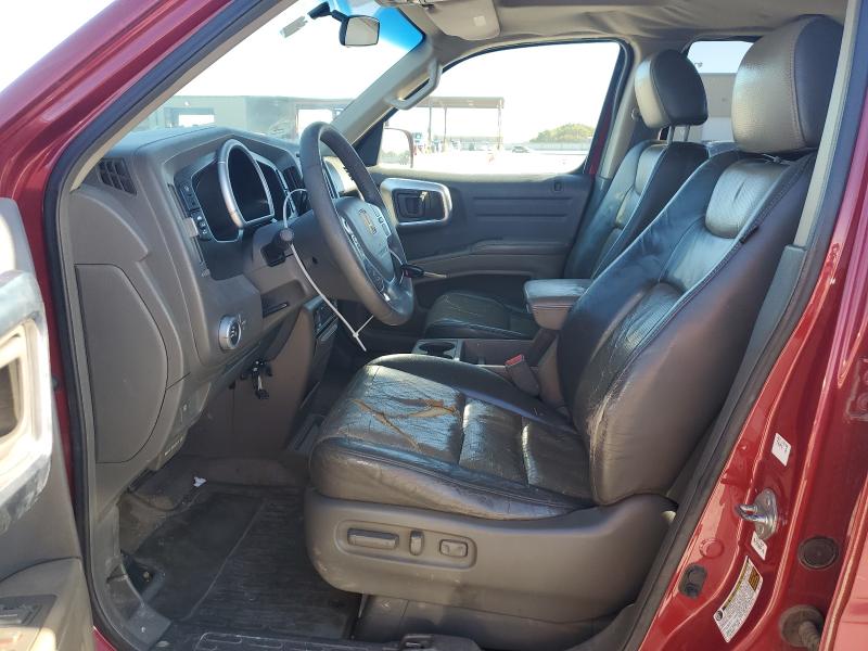 2HJYK16556H524377 - 2006 HONDA RIDGELINE RTL წითელი ფოტო 7
