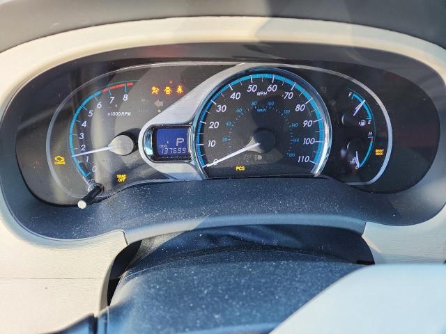 5TDYK3DC1CS260573 - 2012 TOYOTA SIENNA XLE 白色 照片 9