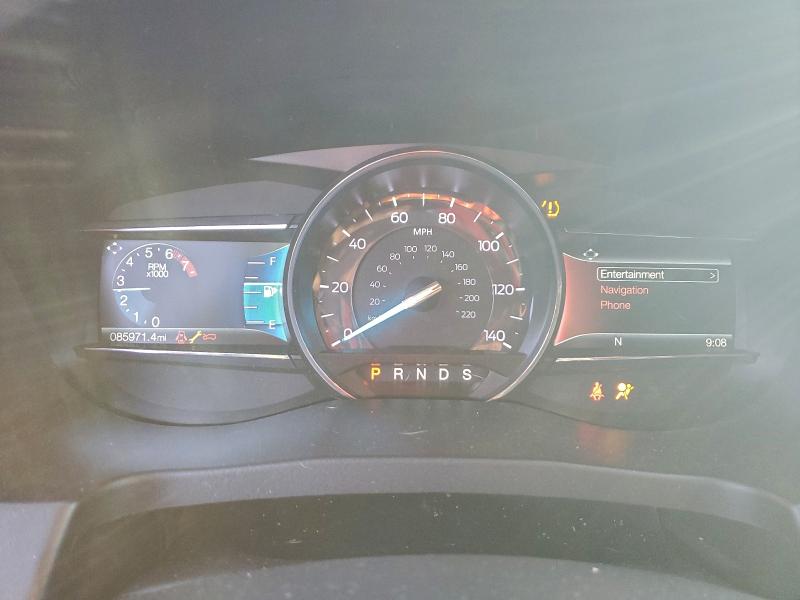 1FM5K7D88JGB52332 - 2018 FORD EXPLORER XLT შავი ფოტო 9