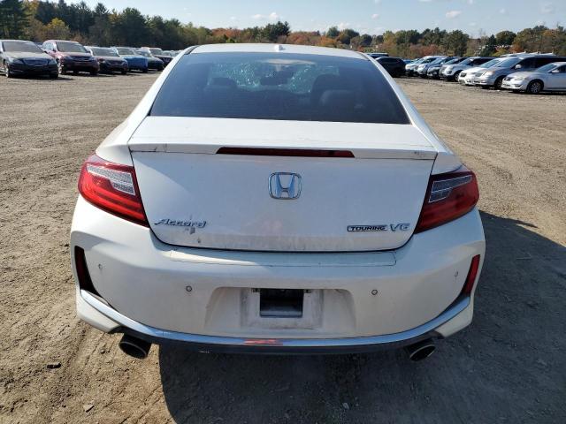 1HGCT2B03GA006328 - 2016 HONDA ACCORD TOURING WHITE photo 6