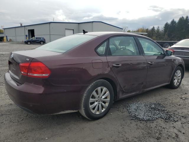 1VWAT7A36EC092585 - 2014 VOLKSWAGEN PASSAT S 勃艮第红 照片 3