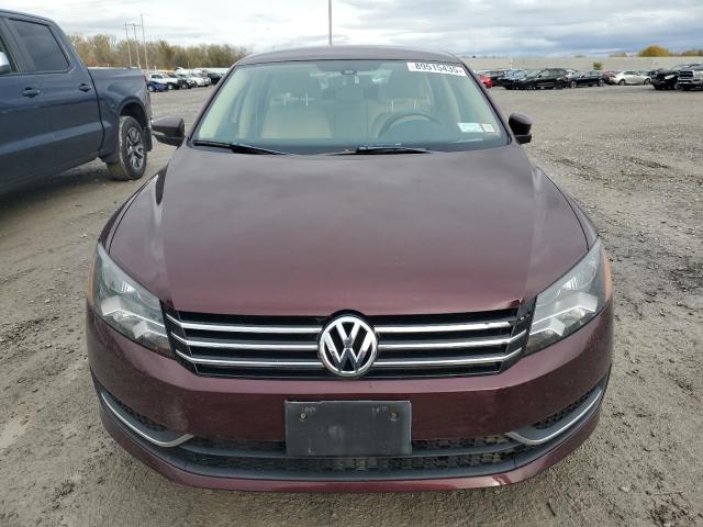 1VWAT7A36EC092585 - 2014 VOLKSWAGEN PASSAT S 勃艮第红 照片 5