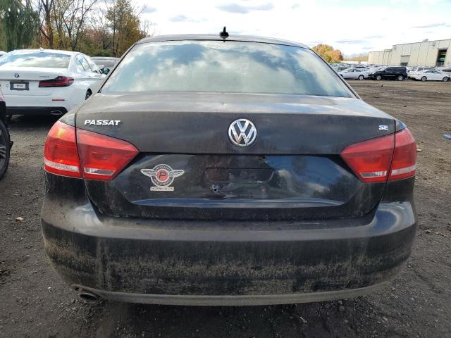1VWBP7A34CC022279 - 2012 VOLKSWAGEN PASSAT SE BLACK photo 6