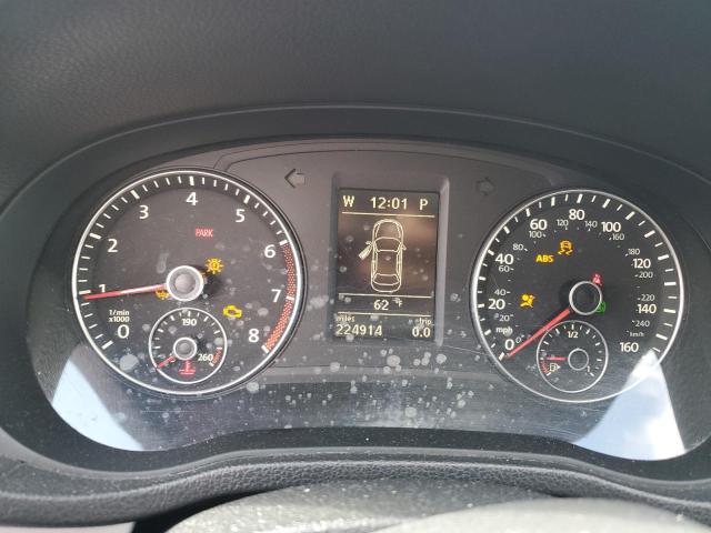 1VWBP7A34CC022279 - 2012 VOLKSWAGEN PASSAT SE BLACK photo 9