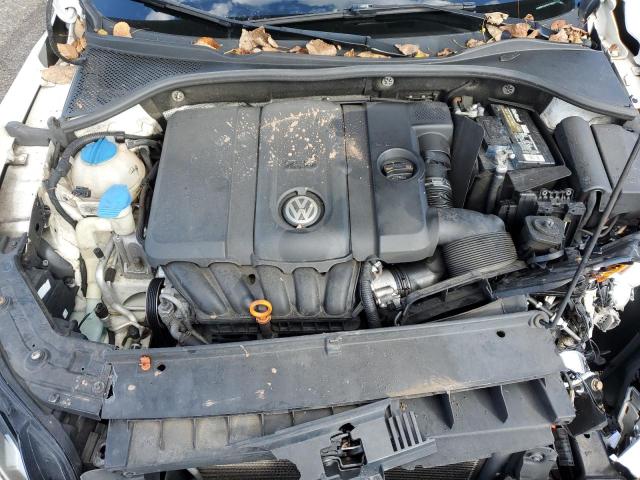 1VWBP7A37CC106449 - 2012 VOLKSWAGEN PASSAT SE WHITE photo 11