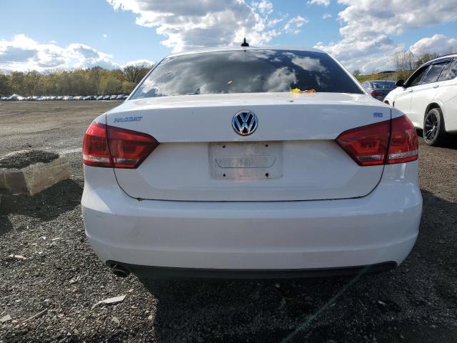 1VWBP7A37CC106449 - 2012 VOLKSWAGEN PASSAT SE WHITE photo 6
