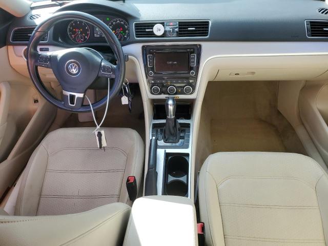 1VWBP7A37CC106449 - 2012 VOLKSWAGEN PASSAT SE WHITE photo 8