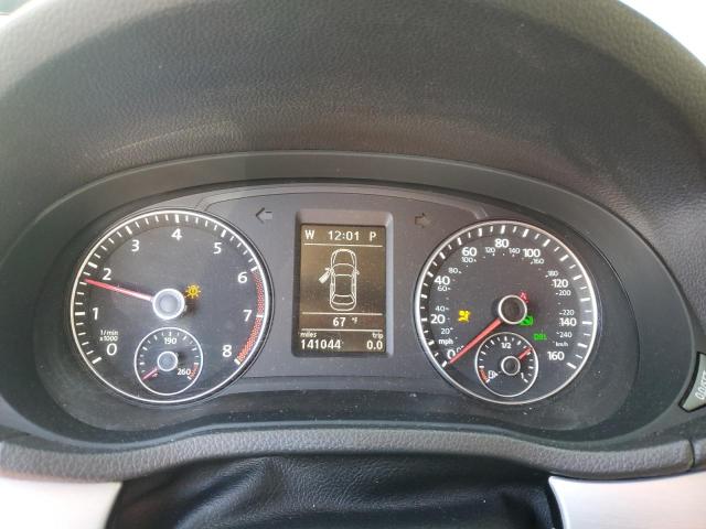 1VWBP7A37CC106449 - 2012 VOLKSWAGEN PASSAT SE WHITE photo 9