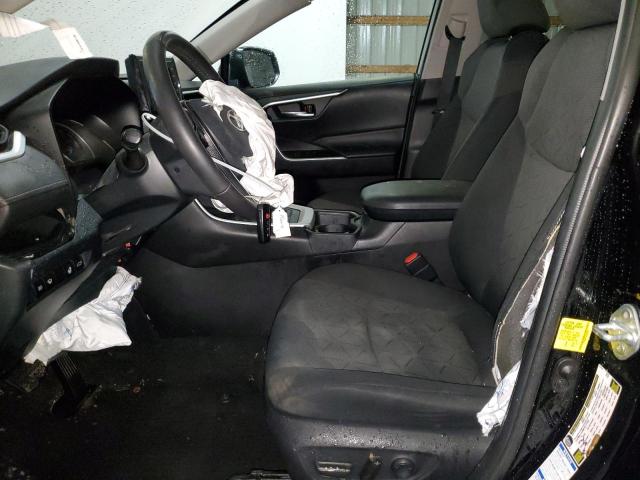 2T3RWRFV4LW078875 - 2020 TOYOTA RAV4 XLE შავი ფოტო 7