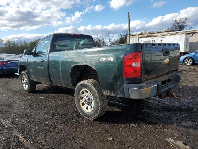 1GC0KVCGXDZ274825 - 2013 CHEVROLET SILVERADO K2500 HEAVY DUTY GREEN photo 2