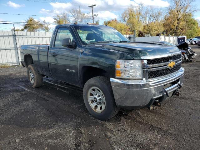 1GC0KVCGXDZ274825 - 2013 CHEVROLET SILVERADO K2500 HEAVY DUTY GREEN photo 4