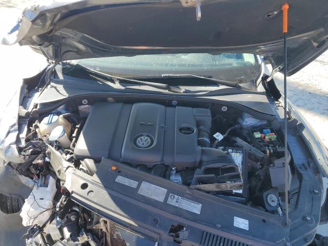 1VWBH7A33DC060794 - 2013 VOLKSWAGEN PASSAT SE GRAY photo 11