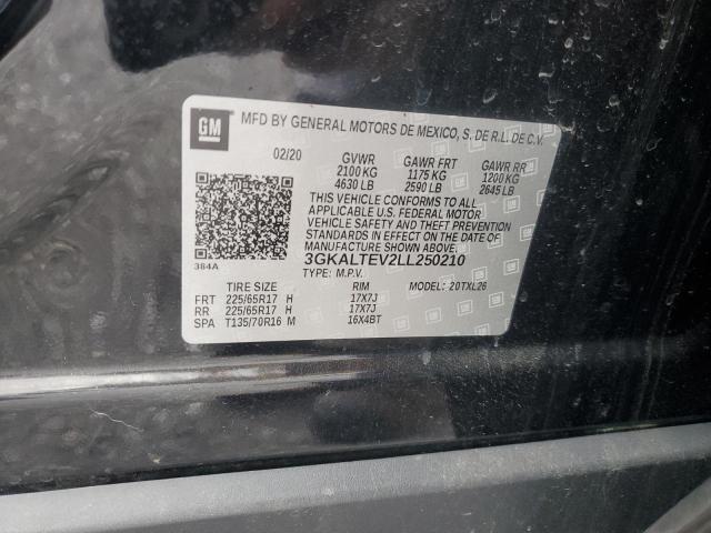 3GKALTEV2LL250210 - 2020 GMC TERRAIN SLE BLACK photo 13