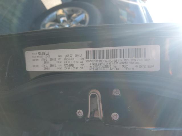 1C6RR7LT2HS598143 - 2017 RAM 1500 SLT 黑色 照片 12