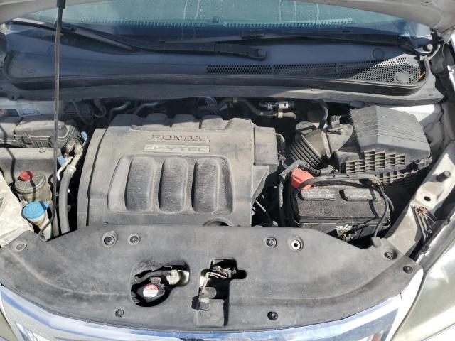 5FNRL38459B011727 - 2009 HONDA ODYSSEY EX WHITE photo 12