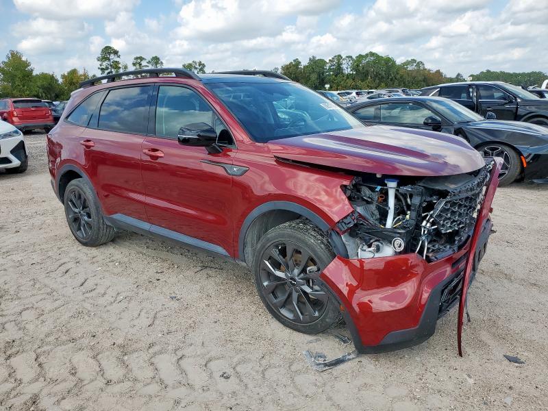 5XYRHDLF8PG216688 - 2023 KIA SORENTO EX წითელი ფოტო 4
