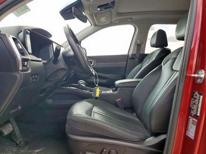 5XYRHDLF8PG216688 - 2023 KIA SORENTO EX წითელი ფოტო 7
