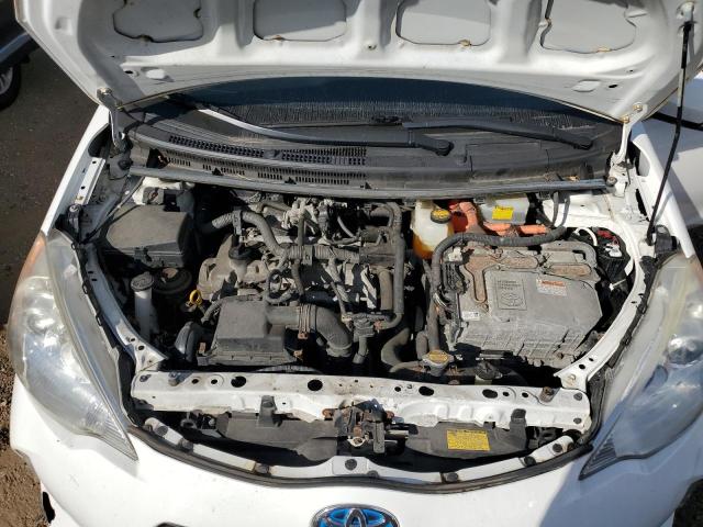 JTDKDTB31D1542312 - 2013 TOYOTA PRIUS C 白色 照片 11