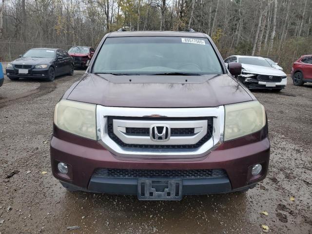 5FNYF48459B500573 - 2009 HONDA PILOT EX BURGUNDY photo 5