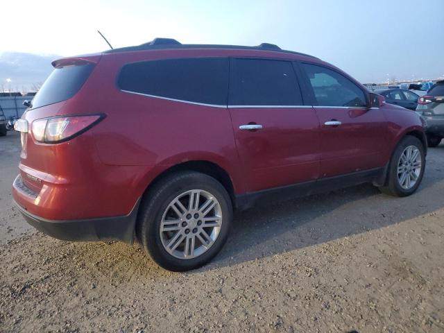 1GNKVGKD5EJ329174 - 2014 CHEVROLET TRAVERSE LT RED photo 3