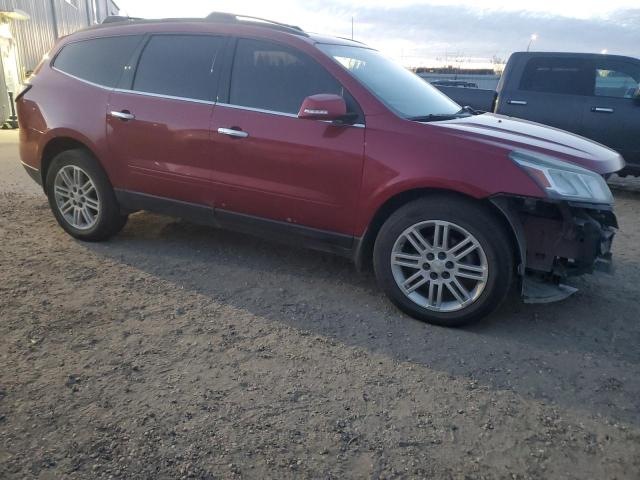 1GNKVGKD5EJ329174 - 2014 CHEVROLET TRAVERSE LT RED photo 4