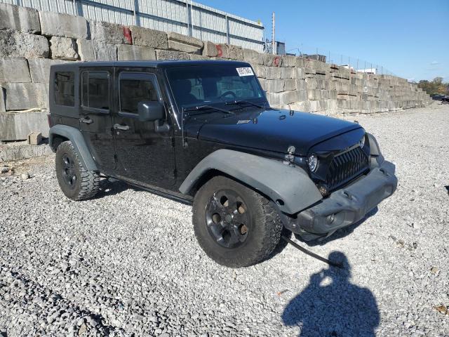 1C4BJWDG9FL756465 - 2015 JEEP WRANGLER U SPORT Սև լուսանկար 4