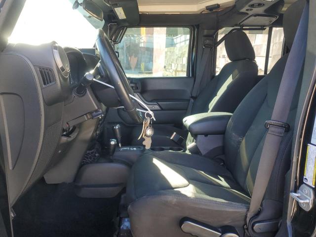 1C4BJWDG9FL756465 - 2015 JEEP WRANGLER U SPORT Սև լուսանկար 7