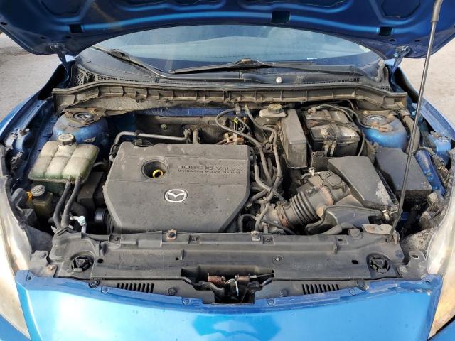 JM1BL1UF7D1768935 - 2013 MAZDA 3 I BLUE photo 11