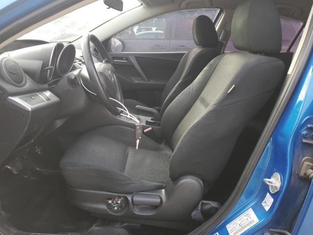 JM1BL1UF7D1768935 - 2013 MAZDA 3 I BLUE photo 7