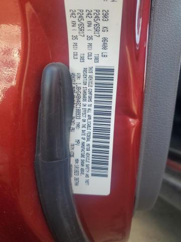 1J8HG48N46C188933 - 2006 JEEP COMMANDER Kırmızı fotoğraf 13