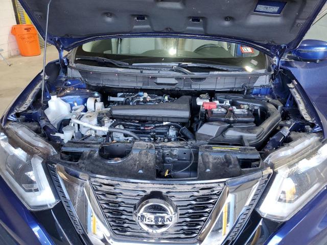 KNMAT2MV0HP521137 - 2017 NISSAN ROGUE S BLUE photo 12