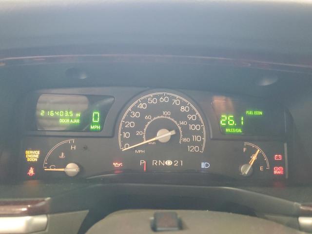 1LNHM81W05Y658589 - 2005 LINCOLN TOWN CAR SIGNATURE Зелений фото 9