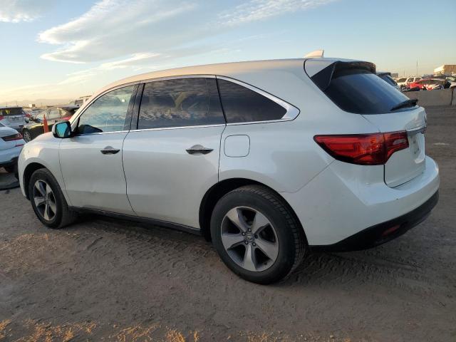 5FRYD4H22FB021218 - 2015 ACURA MDX WHITE photo 2