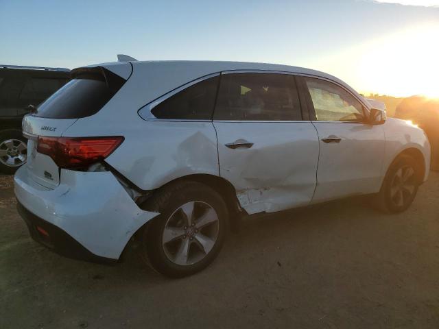 5FRYD4H22FB021218 - 2015 ACURA MDX WHITE photo 3