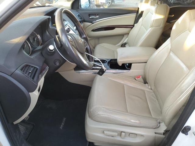 5FRYD4H22FB021218 - 2015 ACURA MDX WHITE photo 7