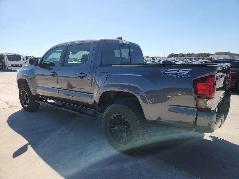 3TYAX5GNXNT045907 - 2022 TOYOTA TACOMA DOUBLE CAB Մոխրագույն լուսանկար 2