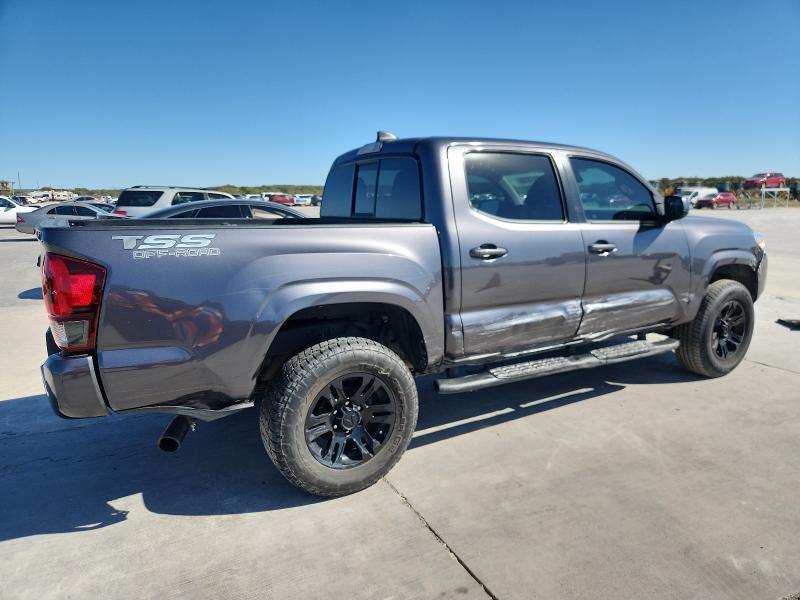 3TYAX5GNXNT045907 - 2022 TOYOTA TACOMA DOUBLE CAB Մոխրագույն լուսանկար 3