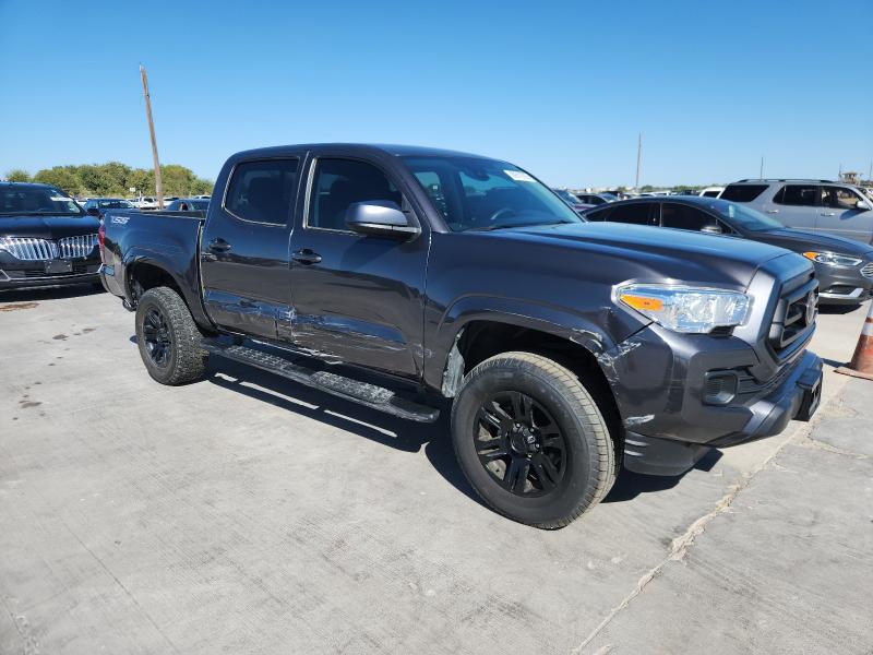 3TYAX5GNXNT045907 - 2022 TOYOTA TACOMA DOUBLE CAB Մոխրագույն լուսանկար 4